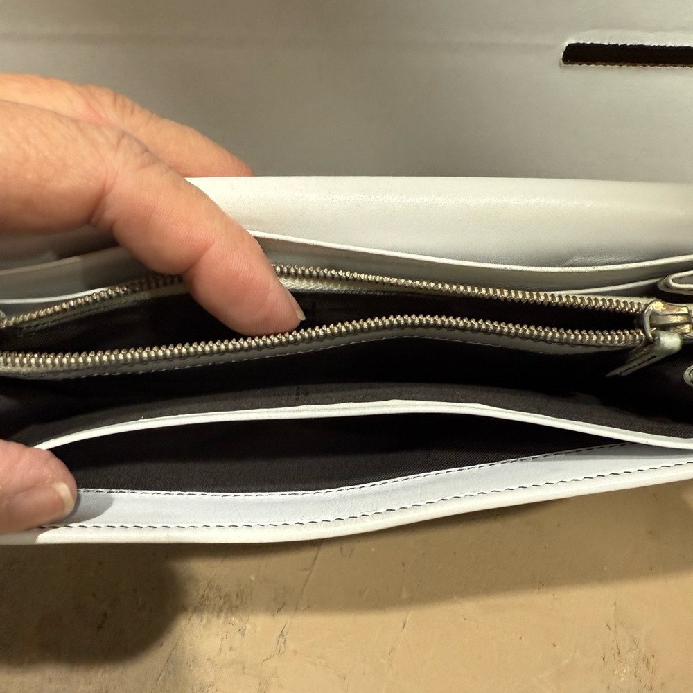 Fendi Monogram Black and White Clutch - Picture 7 of 7